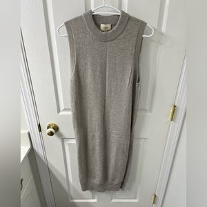 Wilfred wool and cashmere long sleeveless tunic sweater size M from Aritzia